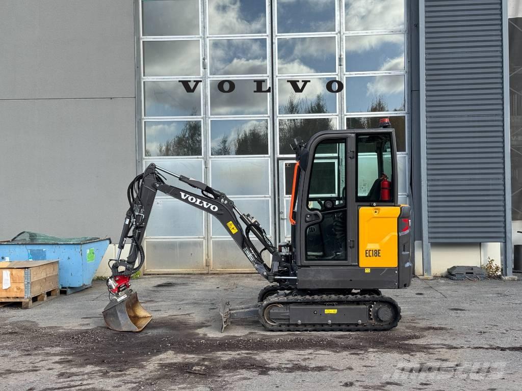 Volvo EC 18 E Mini rýpadla < 7t