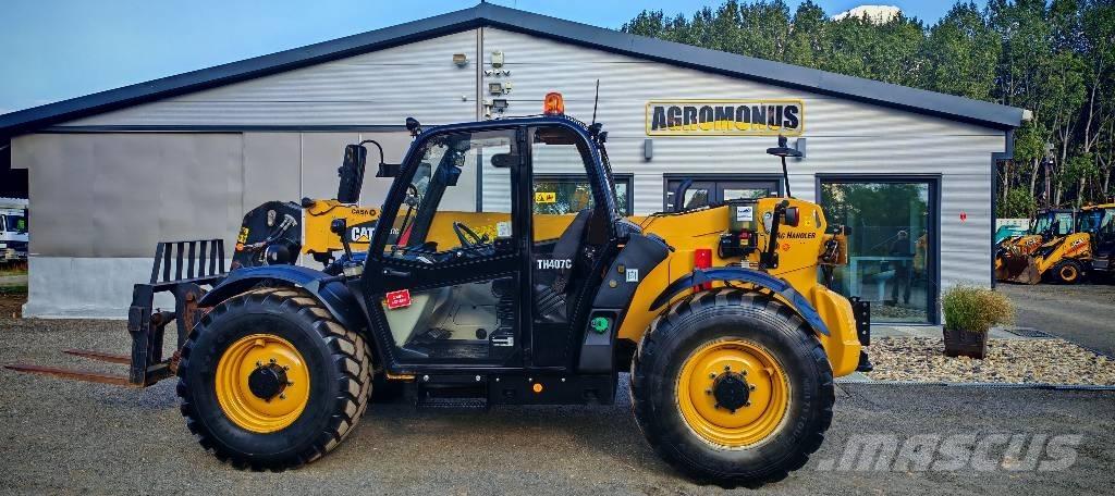 CAT TH 407C Ag 93kW Teleskopické nakladače pro zemědělství