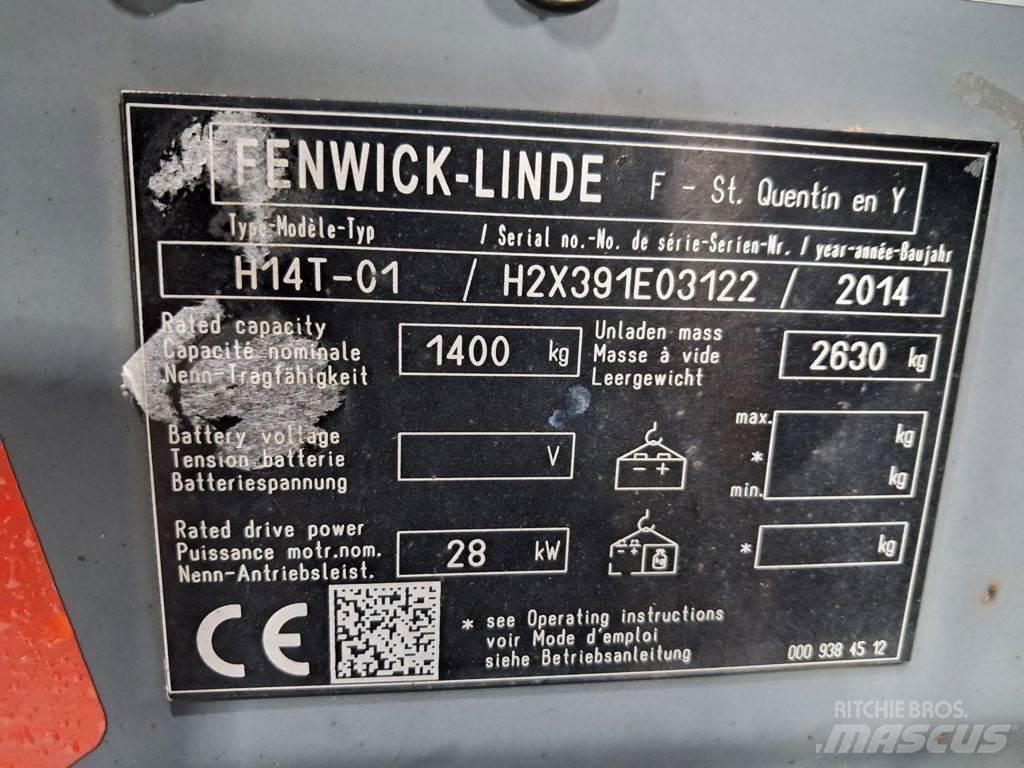 Linde H14T-01 LPG vozíky