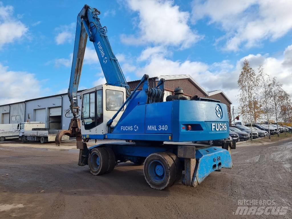 Terex Fuchs MHL340 Stroje pro manipulaci s odpadem