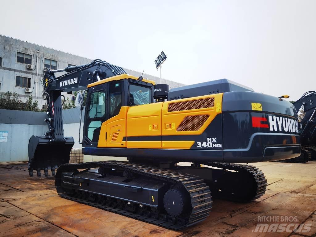 Hyundai HX340 Pásová rýpadla