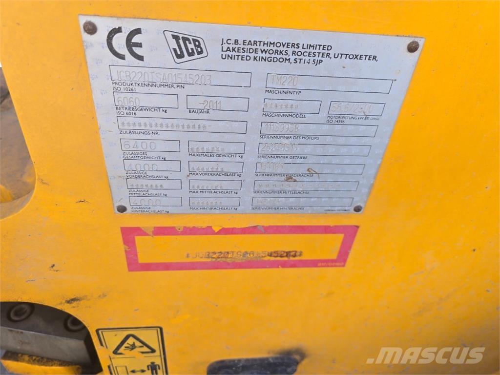 JCB TM 220 Kolové nakladače