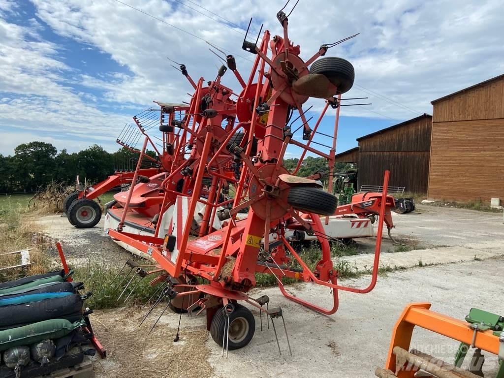 Kuhn GF8702 Obraceče a shrabovače sena