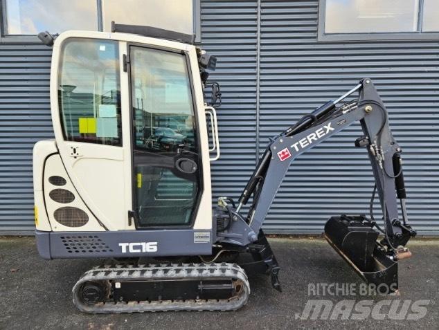 Terex tc16 Mini rýpadla < 7t