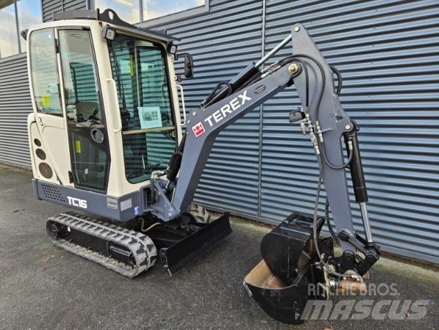 Terex tc16 Mini rýpadla < 7t