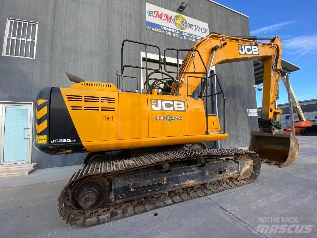 JCB JS 220 N LC Pásová rýpadla