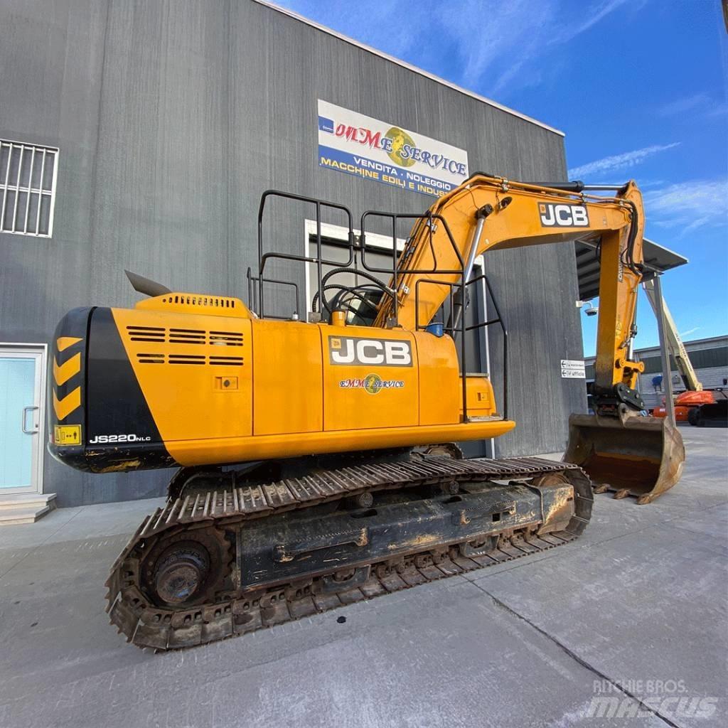 JCB JS220NLC Pásová rýpadla
