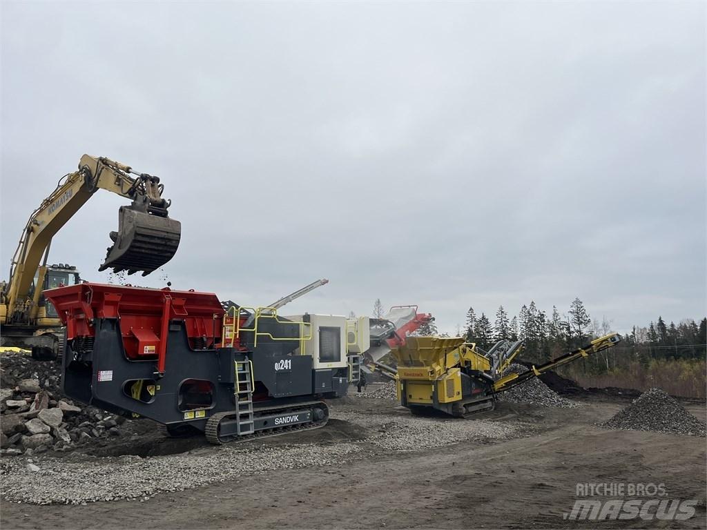 Sandvik QJ 241 Mobilní drtiče