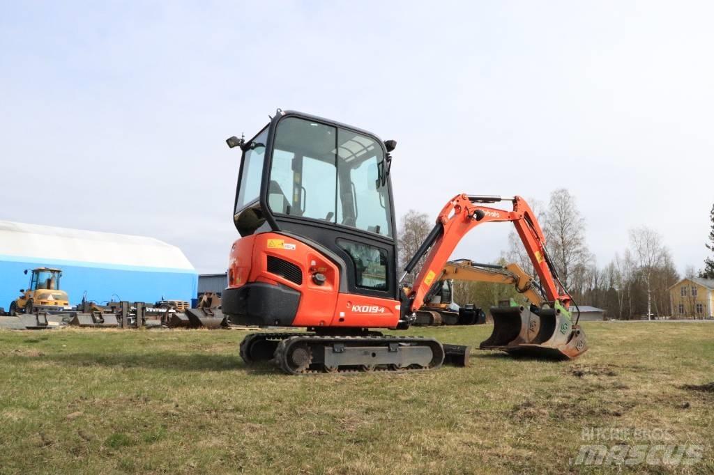 Kubota KX019-4 Mini rýpadla < 7t