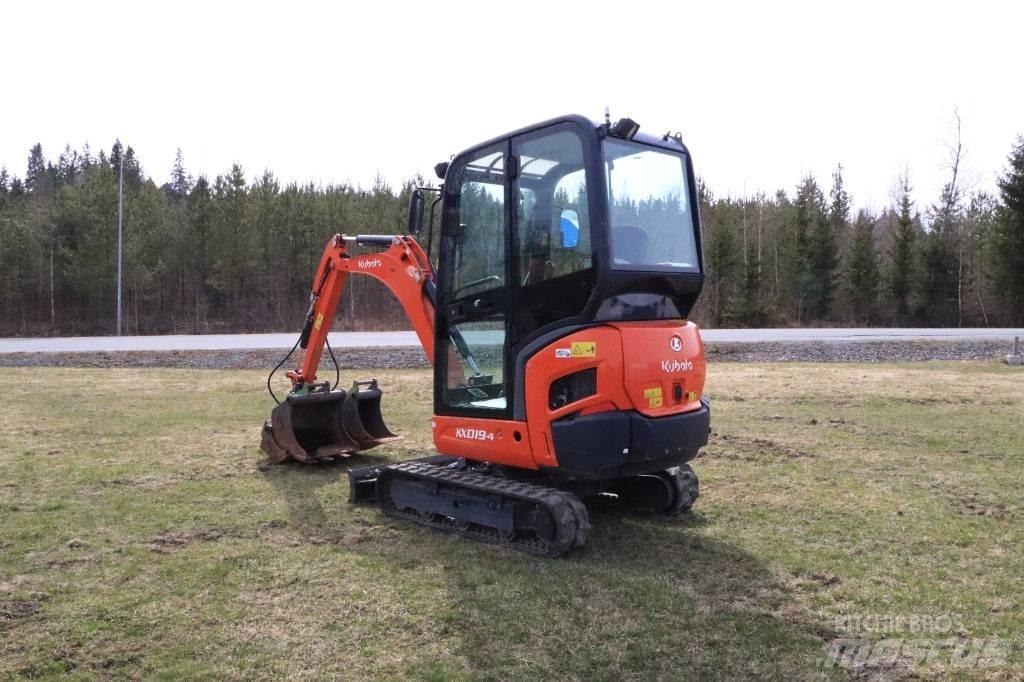 Kubota KX019-4 Mini rýpadla < 7t