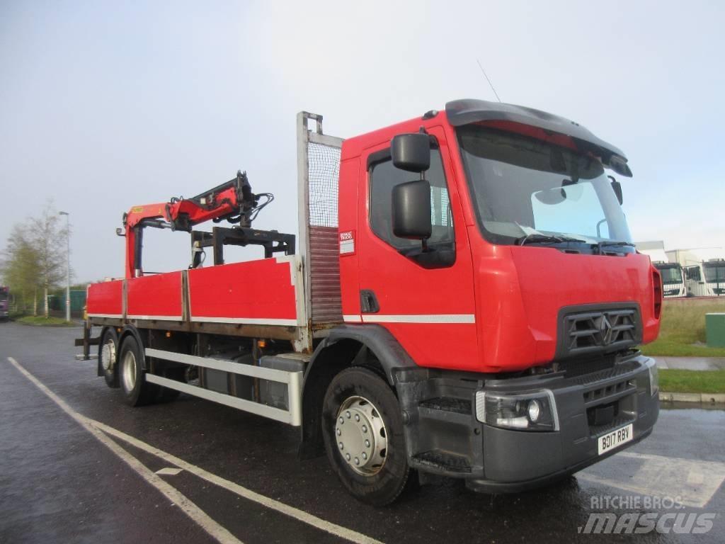 Renault D24 320 Autojeřáby, hydraulické ruky
