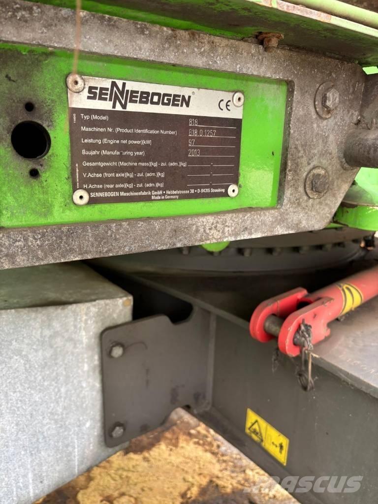 Sennebogen 818 Stroje pro manipulaci s odpadem
