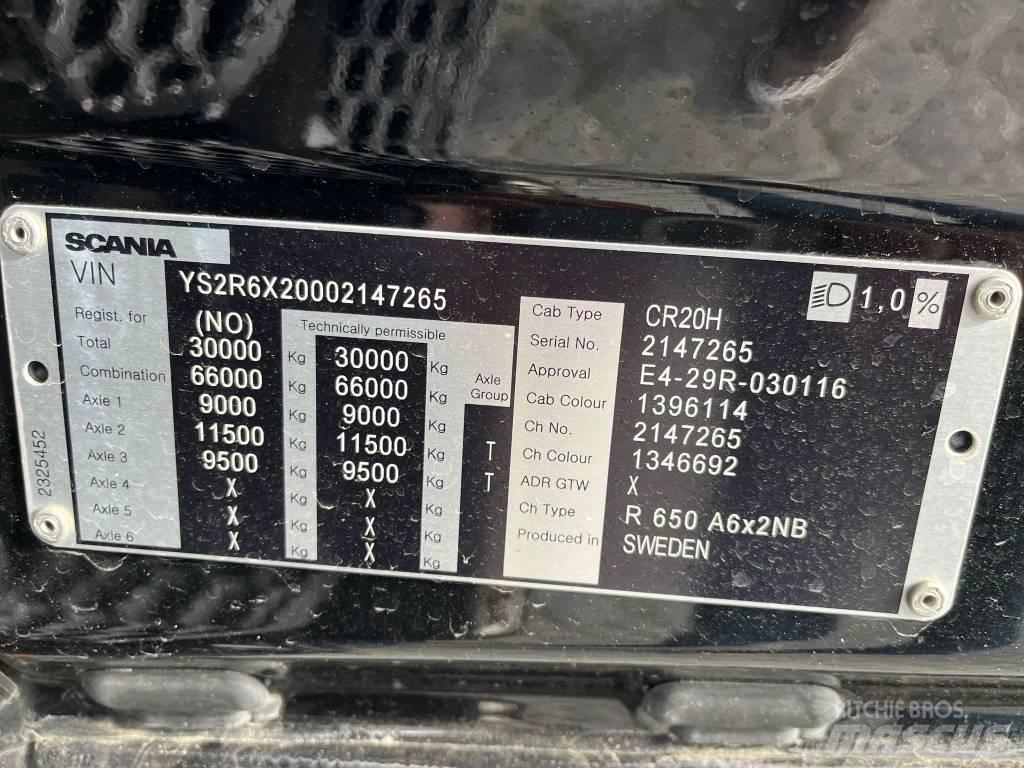 Scania R 650 Tahače