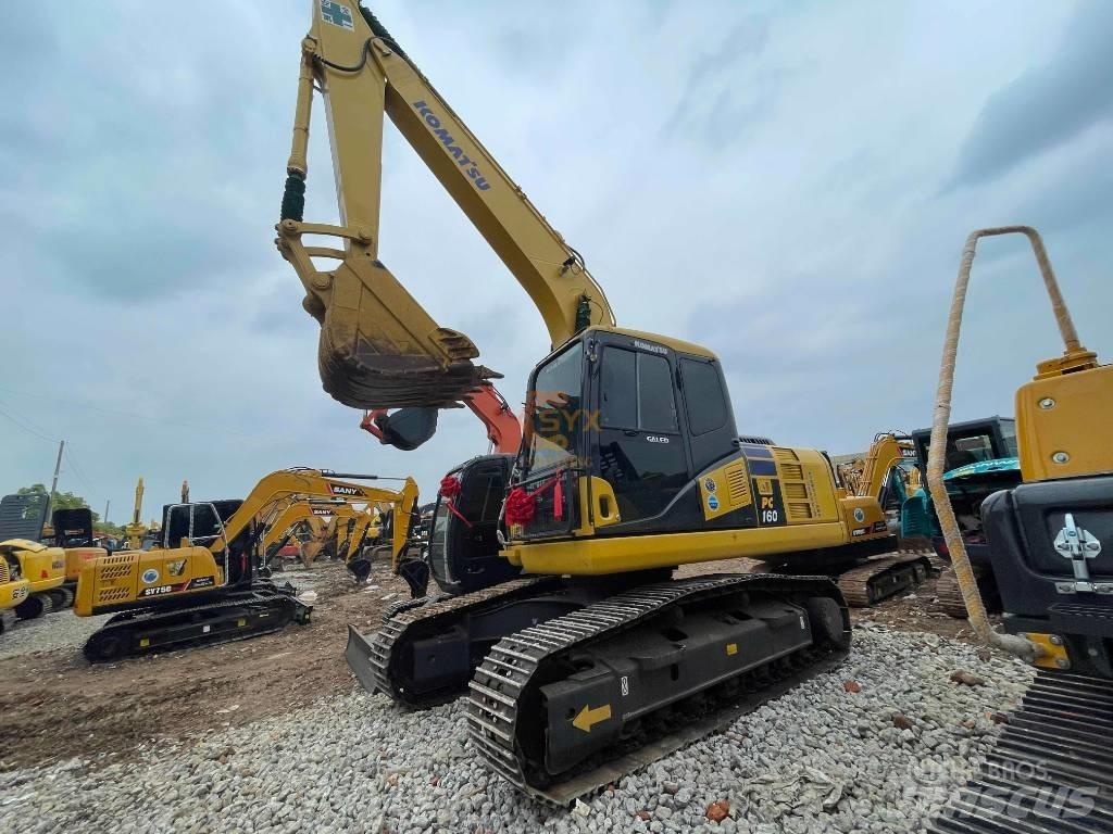 Komatsu PC160 Pásová rýpadla