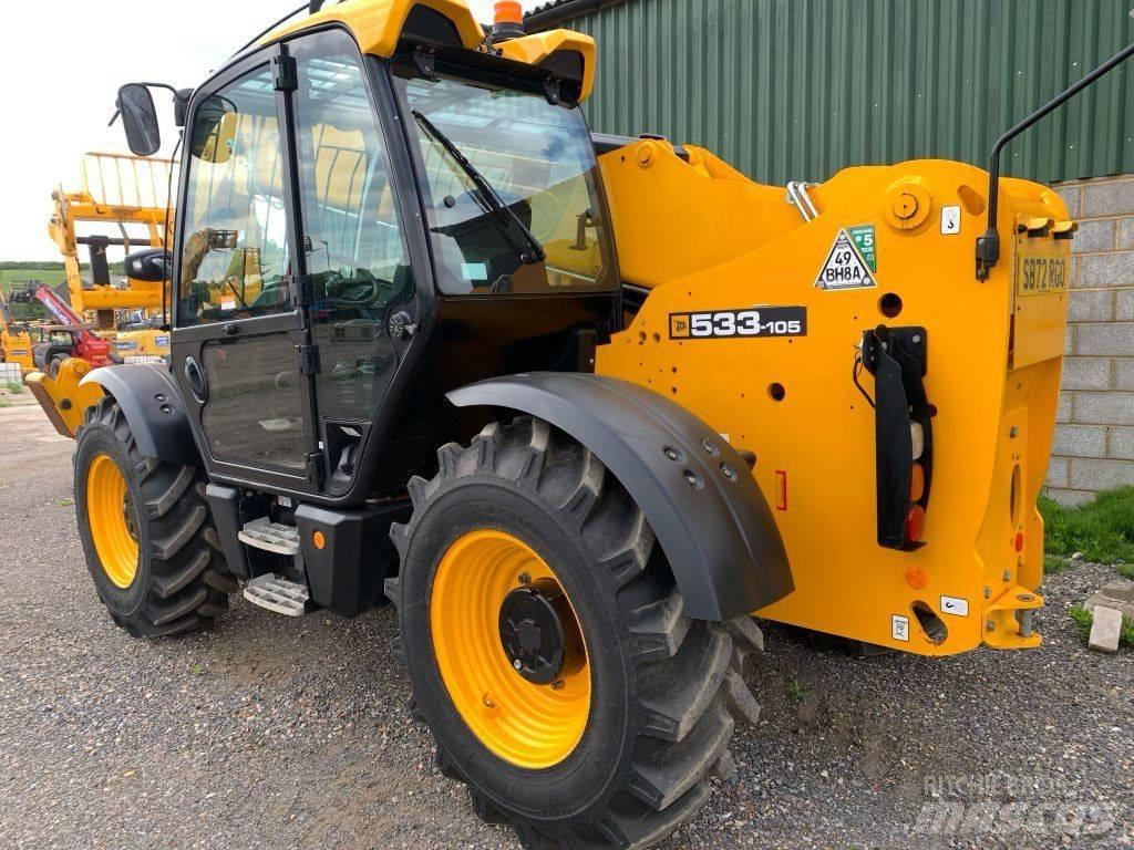 JCB 533-105 Teleskopické manipulátory