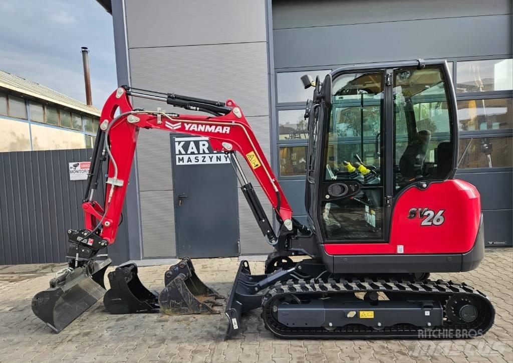Yanmar SV 26 Mini rýpadla < 7t