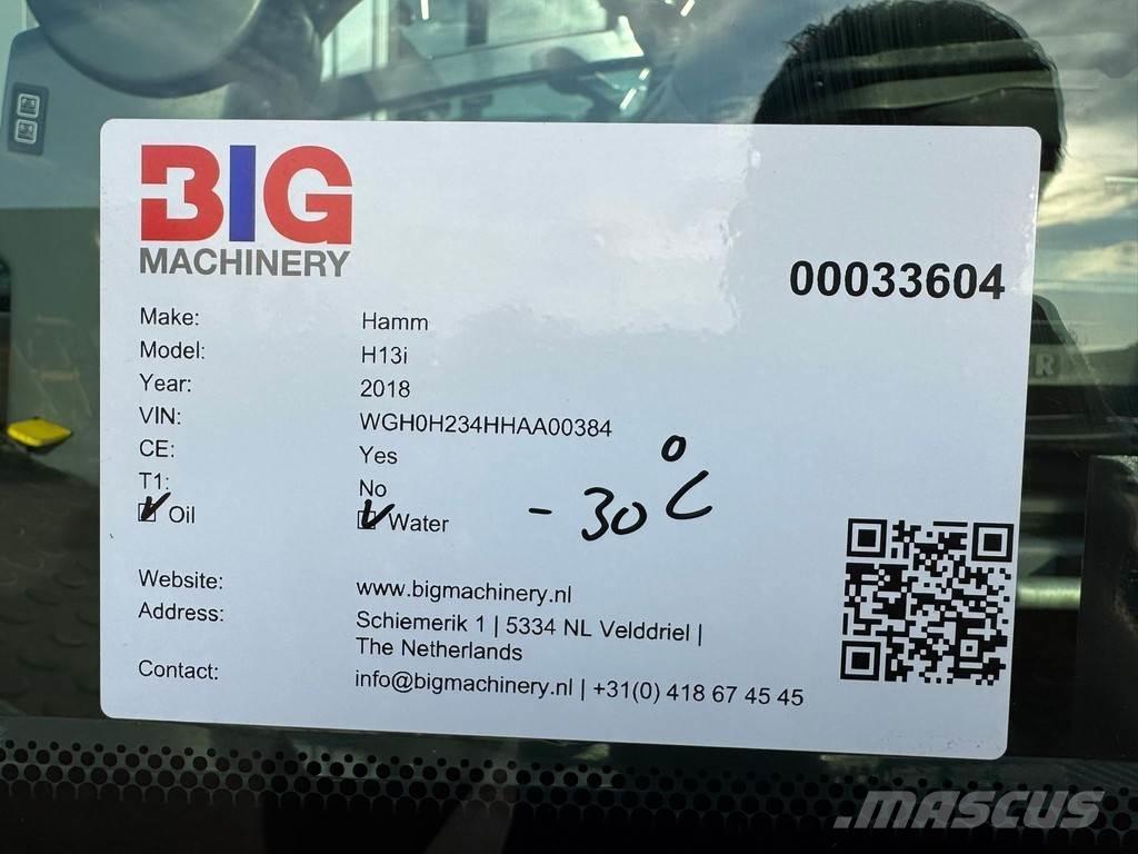 Hamm H13i Tahačové válce