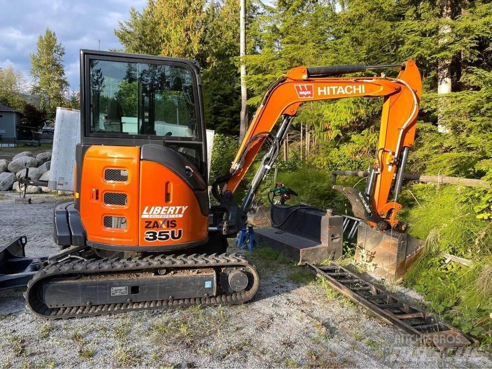 Hitachi ZX 35 Mini rýpadla < 7t