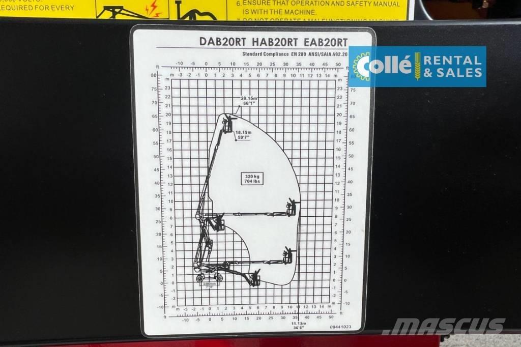 Magni DAB 20 RT | 2025 Kloubové plošiny