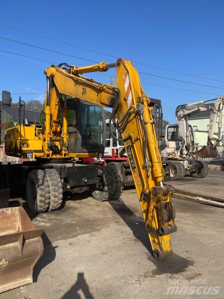 JCB JS 145 W Kolová rýpadla