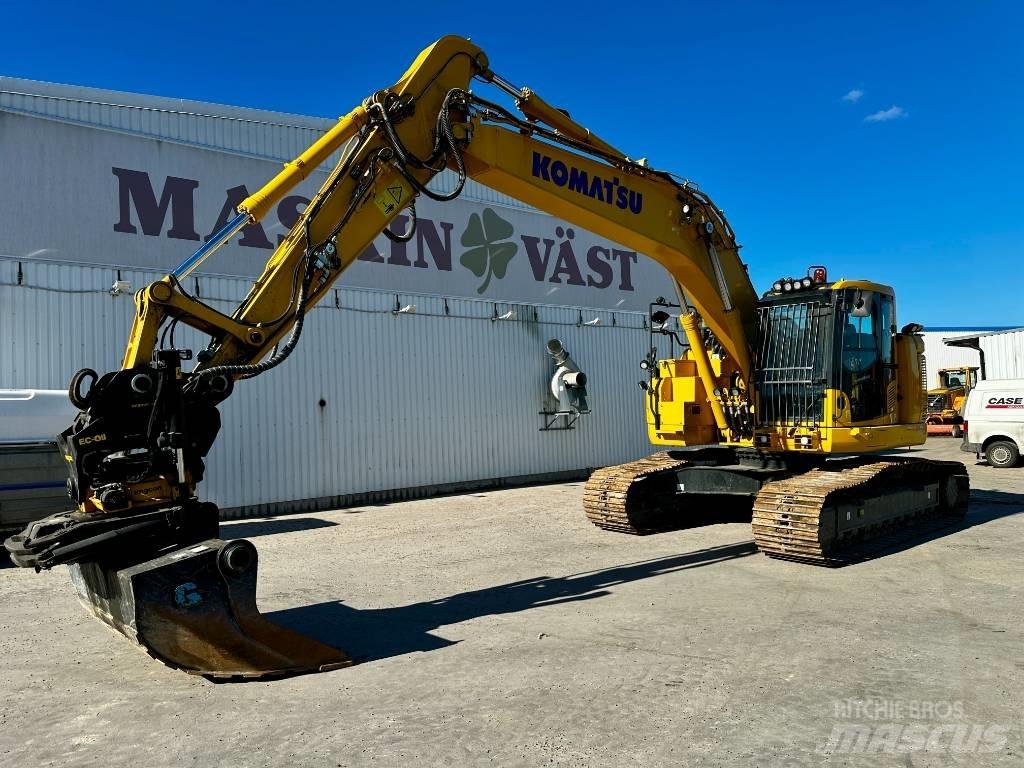 Komatsu PC 228 US-11 Pásová rýpadla