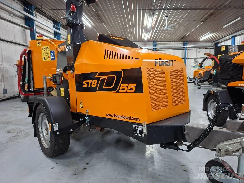 Forst ST8D Štěpkovače