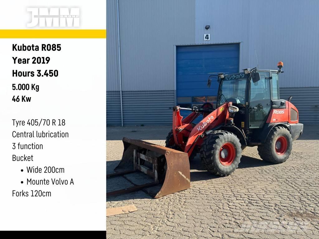Kubota R085 Kolové nakladače