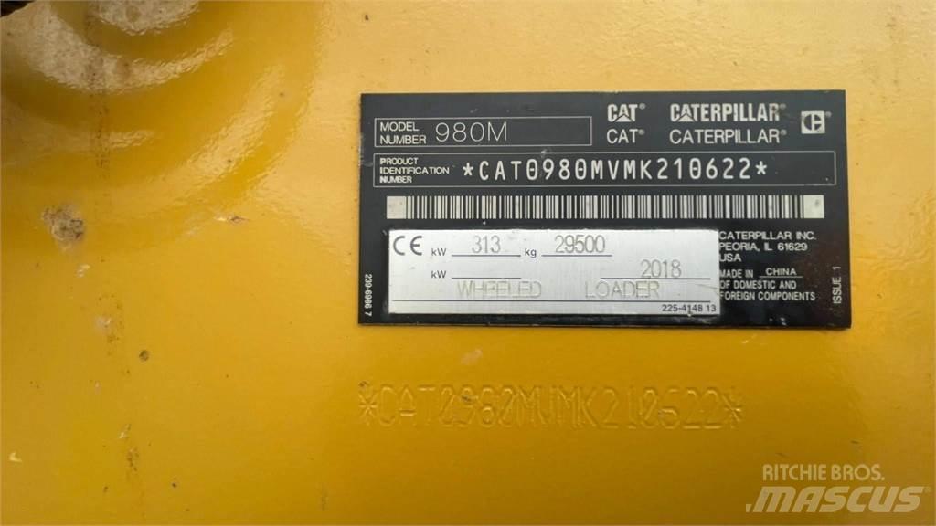 CAT 980 M Kolové nakladače