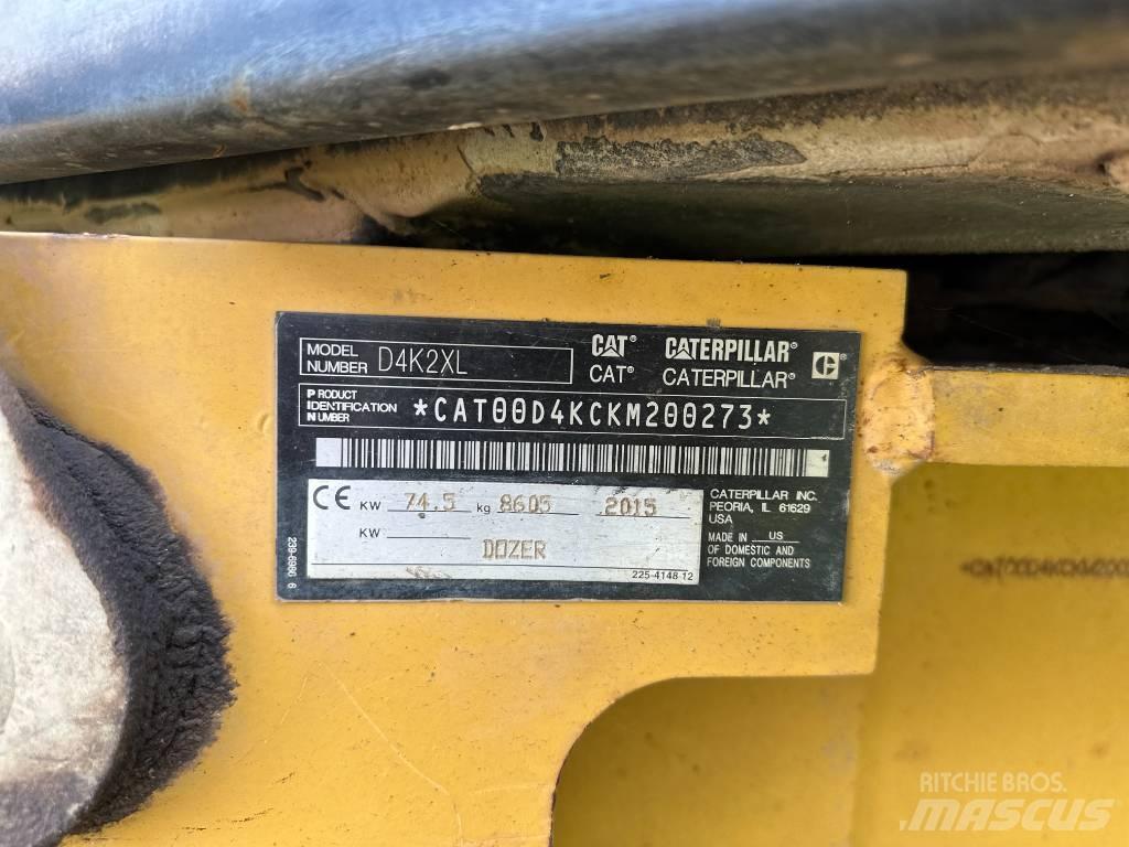 CAT D 4 K 2 XL Pásové dozery