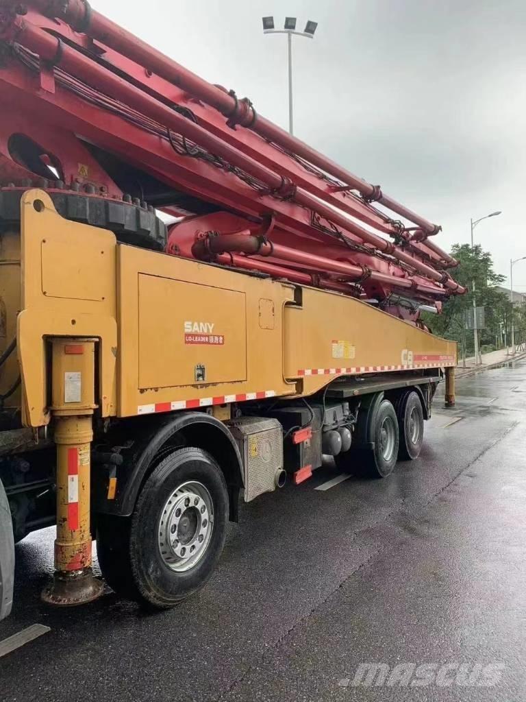 Sany 56m Nákladní auta s čerpadly betonu