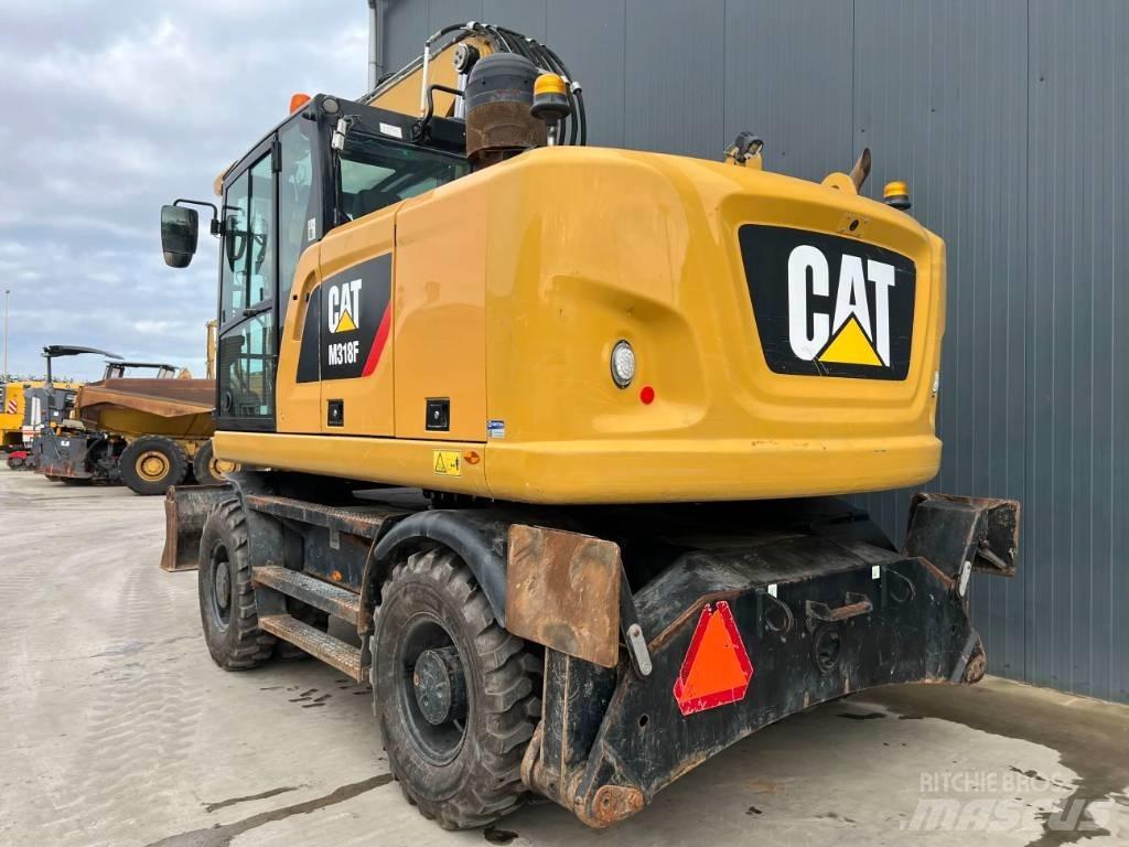 CAT M318F Kolová rýpadla