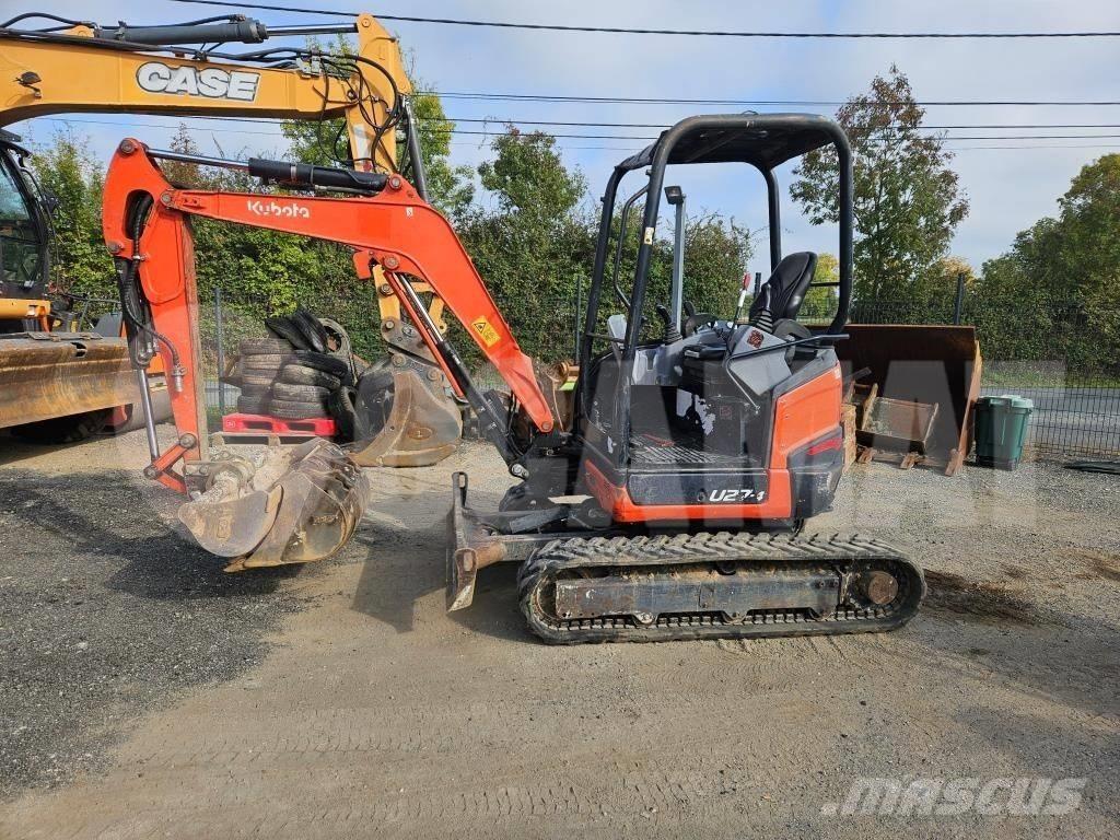 Kubota U 27-4 Mini rýpadla < 7t