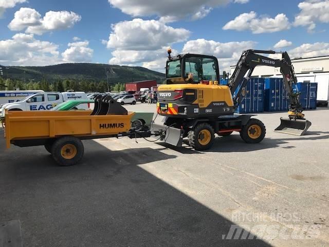 Volvo EW60E (UTHYRES) Kolová rýpadla