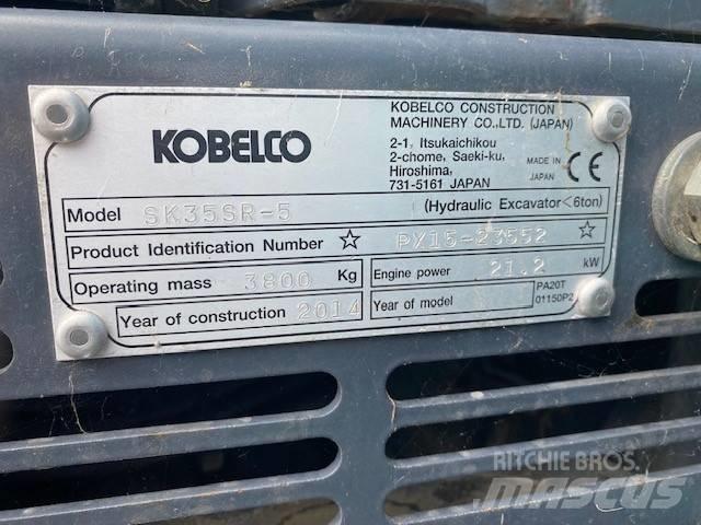 Kobelco SK 35 SR-5 Mini rýpadla < 7t