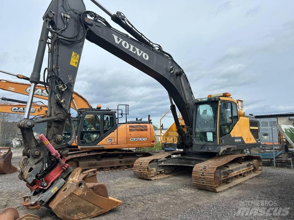Volvo EC 250 EL Pásová rýpadla