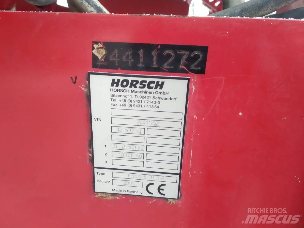Horsch Focus 6 TD Mechanické secí stroje