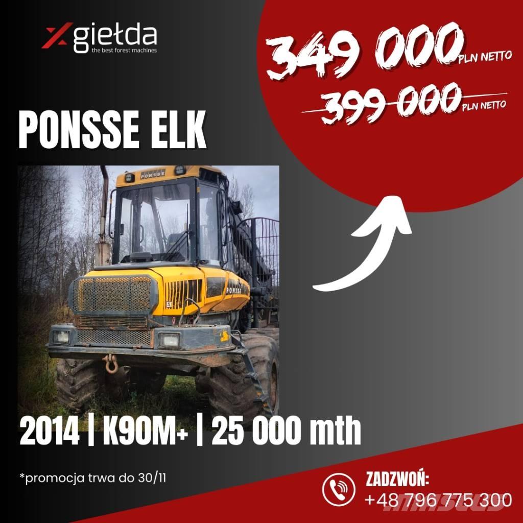 Ponsse Elk Vyvážecí traktory