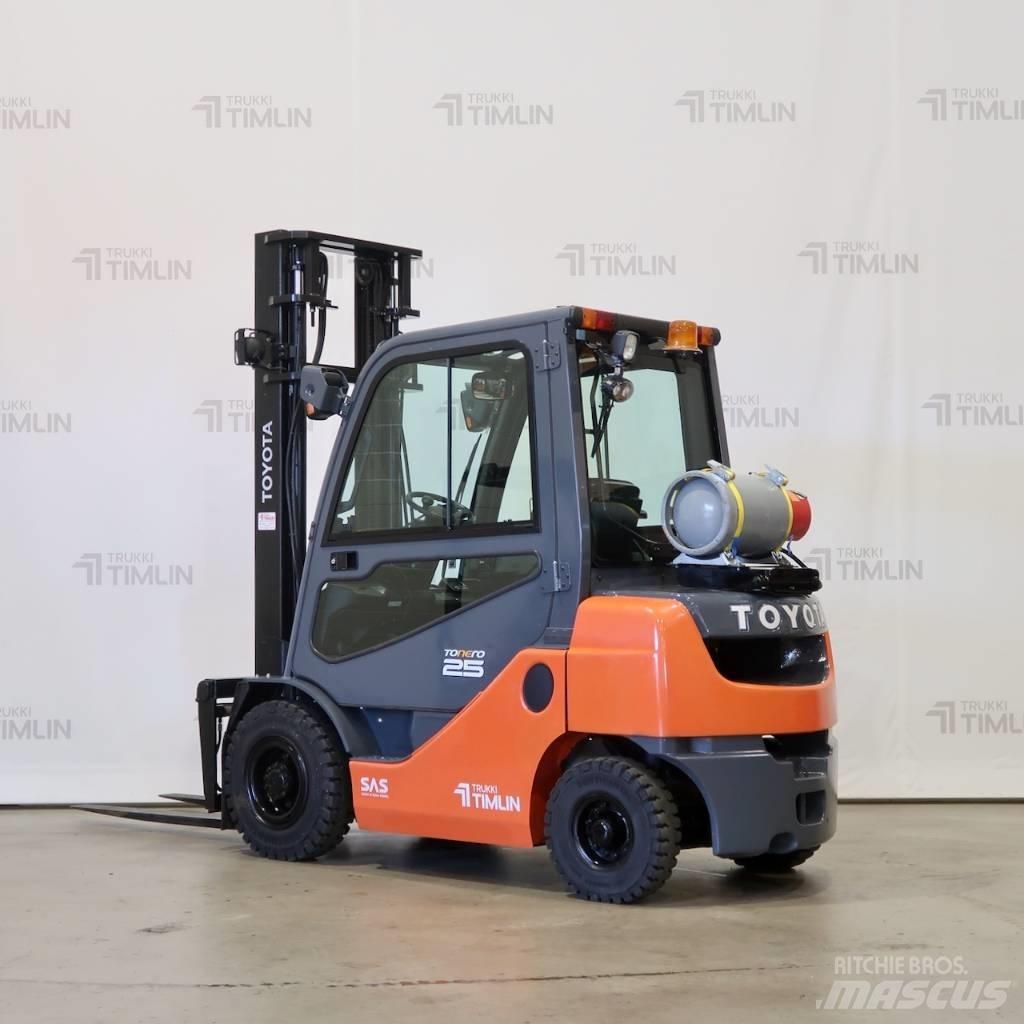 Toyota 02-8FGF25 LPG vozíky