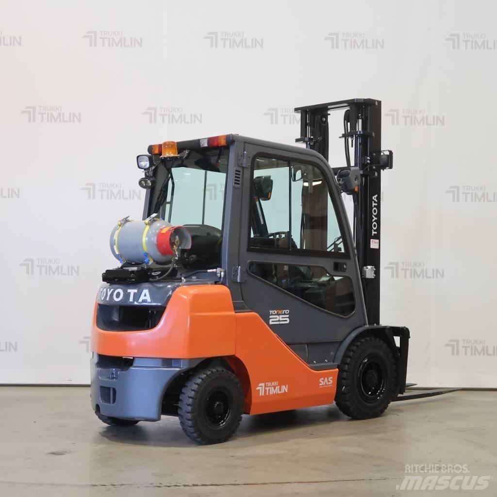Toyota 02-8FGF25 LPG vozíky
