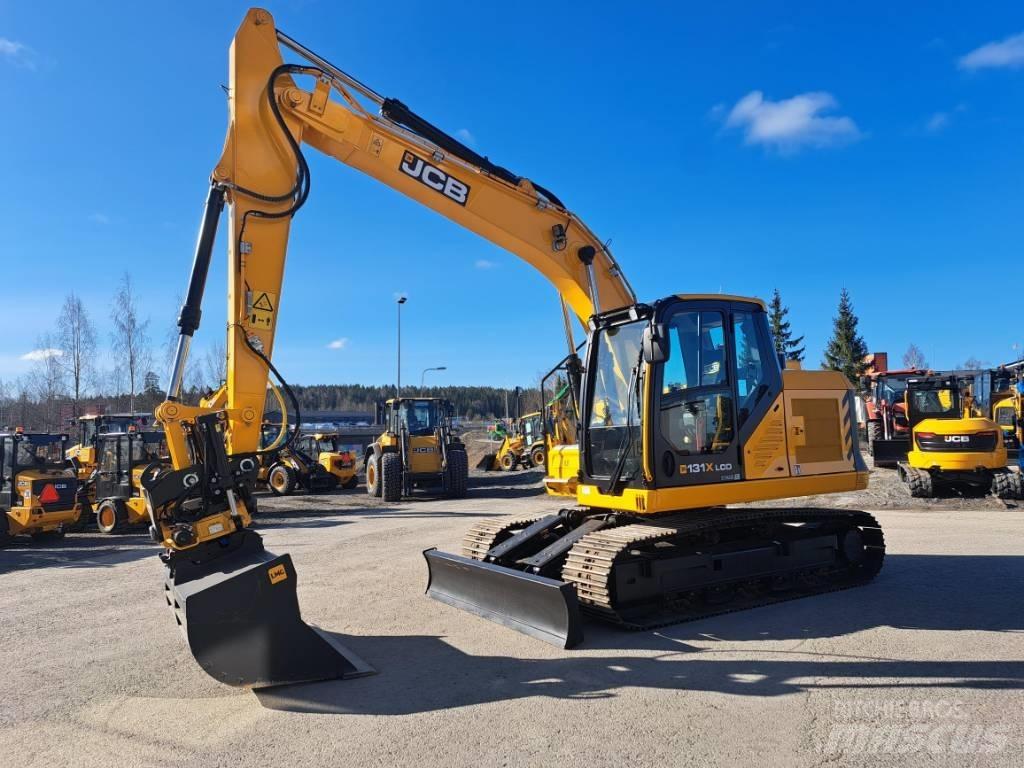 JCB 131 X Pásová rýpadla