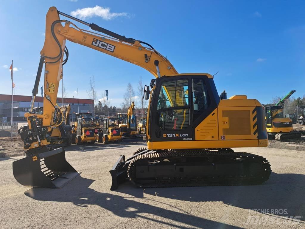 JCB 131 X Pásová rýpadla