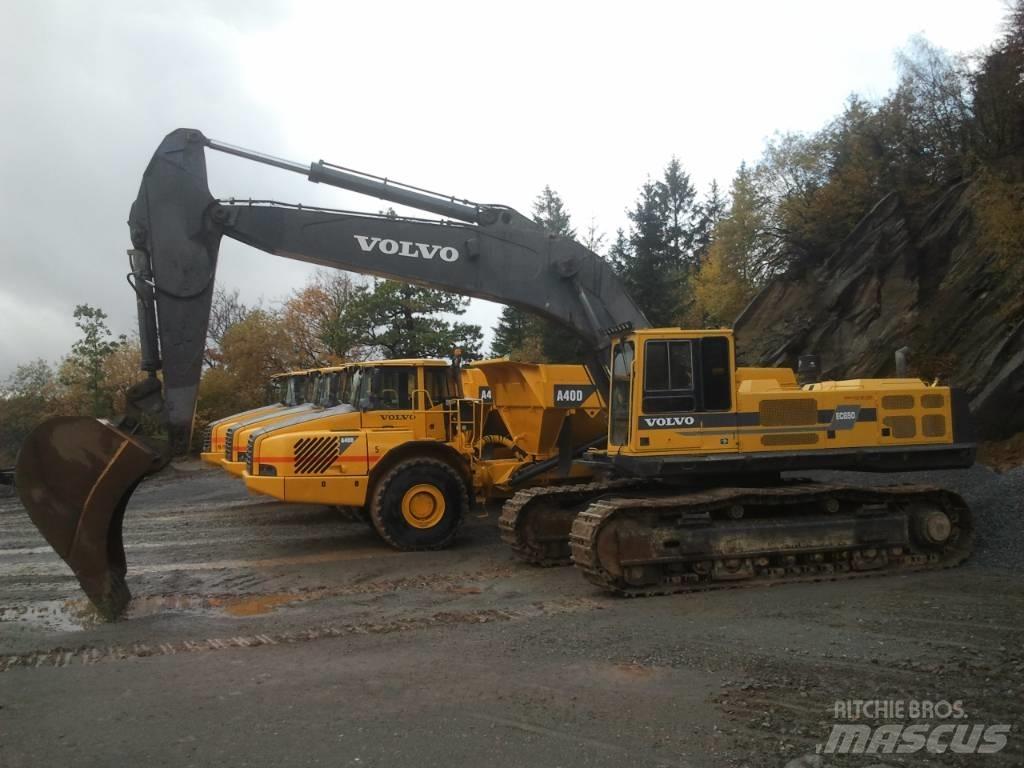 Volvo EC 650 Pásová rýpadla