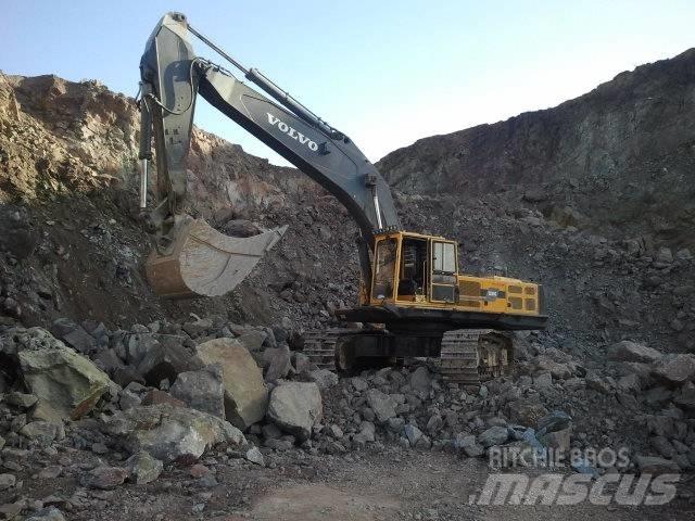 Volvo EC 650 Pásová rýpadla