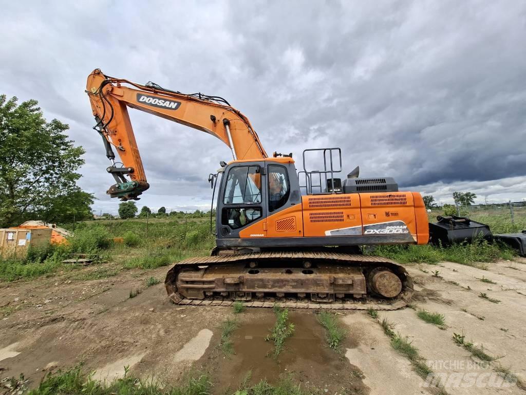 Doosan DX 300 LC-5 Pásová rýpadla