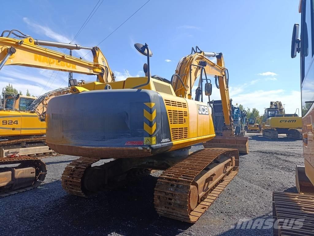 JCB JS 260 Pásová rýpadla
