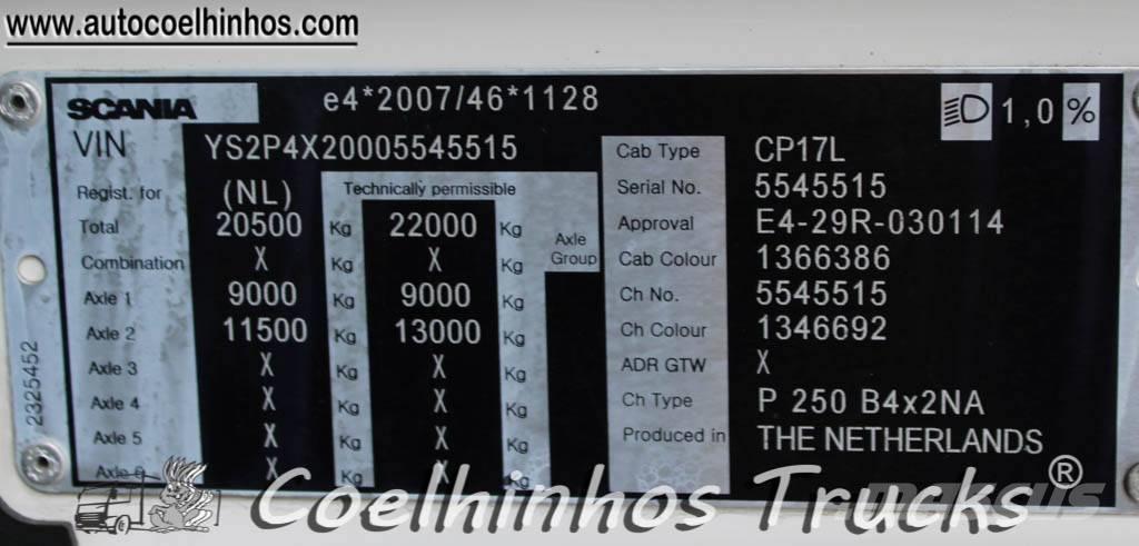 Scania P 250 Skříňová nástavba