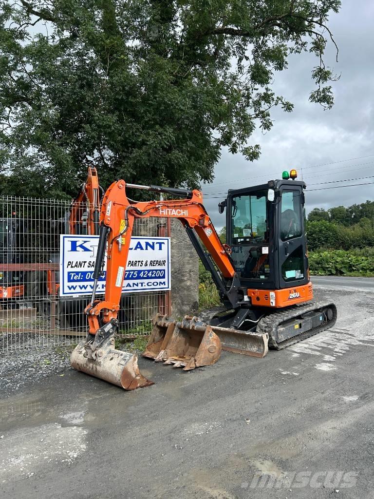Hitachi ZX 26 U-6 Mini rýpadla < 7t