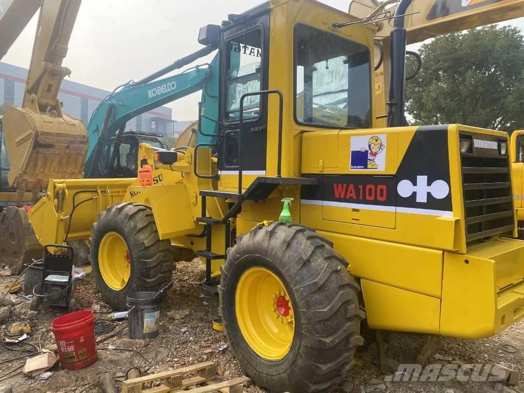 Komatsu wa 100-1 Kolové nakladače