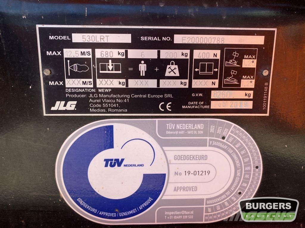 JLG 530LRT Nůžková zvedací plošina