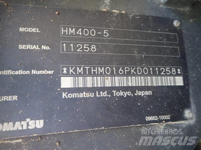 Komatsu HM 400-5 Kloubové dempry